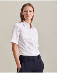 S-080605-Womens Blouse Regular Fit Short Sleeve 2